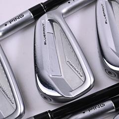 Ping Blueprint S Irons / 4-PW / Black Dot / Regular Flex C6 Black 70 Shafts - Image 1