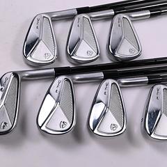 Taylormade P7MC 2023 Irons / 4-PW / Stiff Flex KBS Tour Shafts - Image 2