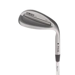 Ping Glide 2.0 Steel Mens Right Hand Lob Wedge Black Dot 58* 10 Bounce SS Grind Wedge - Ping AWT 2.0 - Image 1