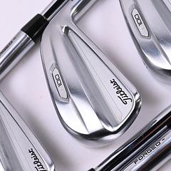 Titleist T100 2021 Irons / 4-PW / Stiff Flex AMT Tour White S300 Shafts - Image 1