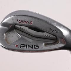 Ping Tour-S Lob Wedge / 58 Degree / Red Dot / Stiff Flex KBS Tour Shaft - Image 1