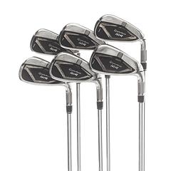 TaylorMade M4 Steel Mens Right Hand Irons 5-PW Regular - KBS Max 85 - Image 1