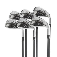 Callaway Apex DCB` Graphite Mens Right Hand Irons 5-PW Midsize Regular - Recoil Dart - Image 1