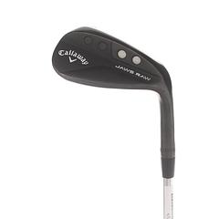 Callaway Jaws Raw Steel Mens Right Hand Lob Wedge 60* 8 Bounce Z Grind Wedge Flex - Dynamic Gold Spinner 115 - Image 1