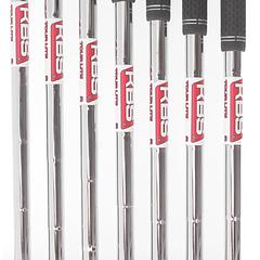 TaylorMade Stealth Steel Mens Right Hand Irons 5-SW Regular - KBS Tour Lite - Image 6