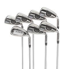 Ping G series Steel Mens Right Hand Irons 4-PW Green Dot 2* Upright Stiff - CFS - Image 1