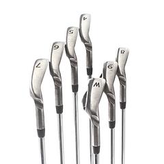 Ping G series Steel Mens Right Hand Irons 4-PW Green Dot 2* Upright Stiff - CFS - Image 3