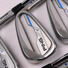 Ping i-Series E1 Irons / 4-PW / Blue Dot / Stiff Flex N.S.Pro Modus³ Tour 105 - Image 1