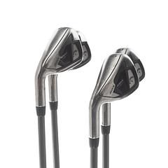 Callaway Rogue ST Max Graphite Mens Left Hand Irons 7-PW Senior - Aldila Synergy 60 - Image 2