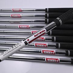 Callaway Elyte X Irons / 4-PW+AW+GW+SW / Stiff Flex KBS Tour Lite Shafts - Image 5