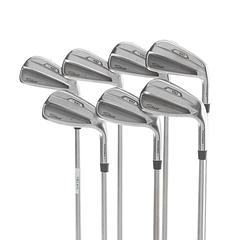 Titleist T100 2021 Steel Mens Right Hand Irons 4-PW Stiff - No Decal - Image 1