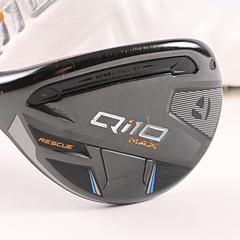 Left Hand Taylormade Qi10 Max #4 Hybrid / 23 Degree / Senior Flex Speeder NX Red - Image 2