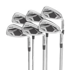 Ping G430 Steel Mens Right Hand Irons 5-PW Green Dot 2* Upright Extra Stiff - Ping AWT 2.0 - Image 1