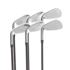 Titleist T350 2023 Graphite Mens Right Hand Irons 6-GW -0.5" 1* Flat Senior - Tensei AV Series Red AM(2) - Image 4