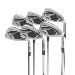 Ping G430 Steel Mens Right Hand Irons 5-PW 2* Flat Stiff - Ping AWT 2.0 - Image 1