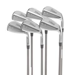 Titleist T150 Steel Mens Right Hand Irons 5-PW Stiff - Steelfiber i110w - Image 1