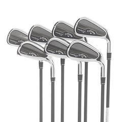 Callaway Paradym X Graphite Mens Right Hand Irons 6-PW+AW+SW Regular - KBS - Image 1