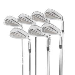 Wilson Dynapower Steel Mens Right Hand Irons 4-PW Regular - KBS Tour Lite - Image 1