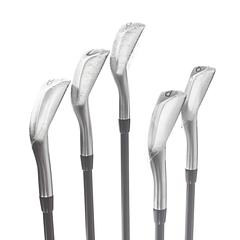 Titleist T400 Graphite Mens Right Hand Irons 6-PW Regular - Tensei AV Red Series - Image 3