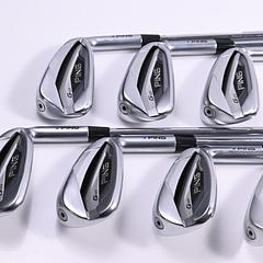 Ping G425 Irons / 5-PW+SW / Blue Dot / Regular Flex Ping AWT 2.0 Shafts - Image 2