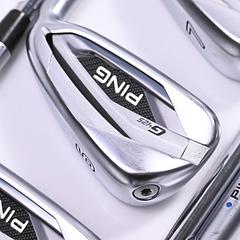 Ping G425 Irons / 5-PW+SW / Blue Dot / Regular Flex Ping AWT 2.0 Shafts - Image 1