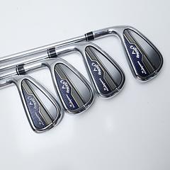 Used Callaway Paradym X Iron Set / 5 - PW + AW / Regular Flex / Left-Handed - Image 4