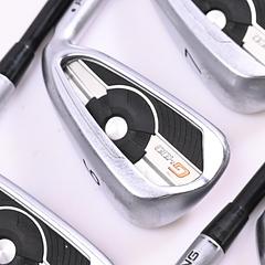 Ping G400 Irons / 5-PW / Black Dot / Regular Flex Ping Alta CB AWT Shafts - Image 1