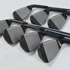 Left Hand Ping G710 Irons / 5-PW+GW / Blue Dot / Regular Flex Ping AWT 2.0 - Image 3