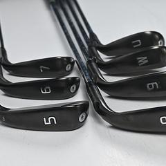 Left Hand Ping G710 Irons / 5-PW+GW / Blue Dot / Regular Flex Ping AWT 2.0 - Image 4