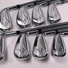 Callaway Elyte HL Irons / 4-PW+SW / Regular Flex Denali Charcoal 65 Shafts - Image 2
