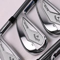 Callaway Elyte HL Irons / 4-PW+SW / Regular Flex Denali Charcoal 65 Shafts - Image 1