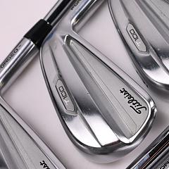 Titleist T100 2021 Irons / 4-PW / Stiff Flex AMT Tour White S300 Shafts - Image 1