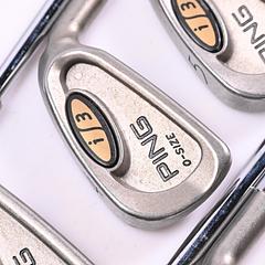 Ping i3 O-Size Irons / 3-PW+SW / White Dot / Stiff Flex Ping JZ Shafts - Image 1