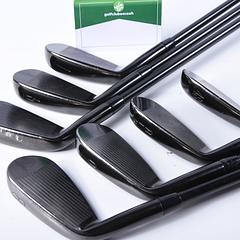 Titleist T200 Ltd Edition Black Irons / 5-PW+48 / Stiff Flex AMT White S300 - Image 4