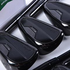 Titleist T200 Ltd Edition Black Irons / 5-PW+48 / Stiff Flex AMT White S300 - Image 8