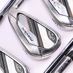 Callaway Mavrik Irons / 4-PW+GW+SW / Stiff Flex Elevate 95 Shafts - Image 1