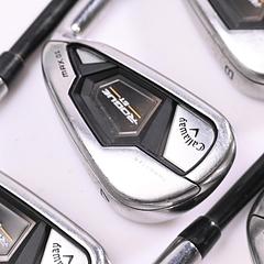 Callaway Rogue ST Max OS Irons / 6-PW+SW / Senior Flex Cypher 50 Shafts - Image 1