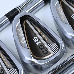 Cleveland CG16 Chrome Irons / 5-PW+50° / Stiff Flex Dynamic Gold S300 Shafts - Image 1