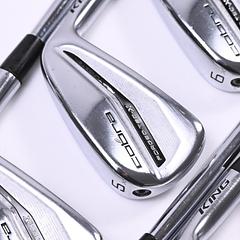 Cobra Forged Tec X 2022 Irons / 4-PW / Stiff Flex KBS Tour Lite Shafts - Image 1