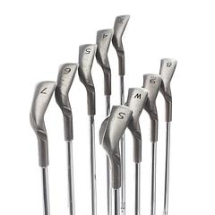 Ping G5 Steel Mens Right Hand Irons 3-SW Black Dot Stiff - Ping True Temper - Image 3