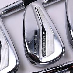 Cobra Forged Tec X 2022 Irons / 4-PW / Stiff Flex KBS $-Taper 120 Shafts - Image 1
