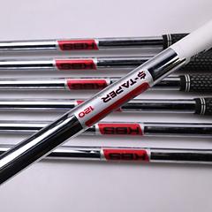 Cobra Forged Tec X 2022 Irons / 4-PW / Stiff Flex KBS $-Taper 120 Shafts - Image 5
