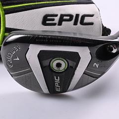 Callaway Epic #2 Hybrid / 18 Degree / Stiff Flex Aldila Tour Green 75 Shaft - Image 2