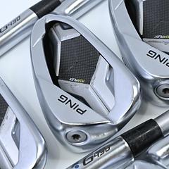 Ping G430 Irons / 6-PW+45° / Blue Dot / Senior Flex Ping Alta Quick 45 Shafts - Image 1