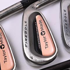 Taylormade Firesole Irons / 3-PW+SW / Regular Flex Taylormade Bubble 80 - Image 1