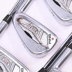 Ping S56 Irons / 4-PW / Red Dot / Regular Flex Dynamic Gold R300 - Image 1