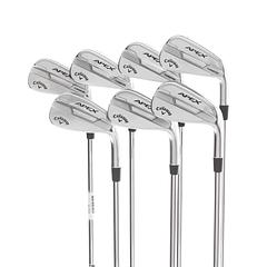 Callaway Apex Pro 21 Steel Mens Right Hand Irons 4-PW Stiff - True Temper Elevate ETS 115 - Image 1