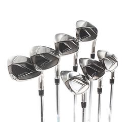 TaylorMade Stealth Steel Mens Right Hand Irons 6-AW+SW Regular - KBS Tour Lite - Image 2