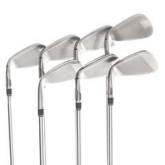TaylorMade Stealth Steel Mens Right Hand Irons 6-AW+SW Regular - KBS Tour Lite - Image 4