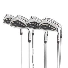 Cobra King F9 One Length Steel Mens Right Hand Irons 5-GW Regular - KBS Tour 80 R - Image 1